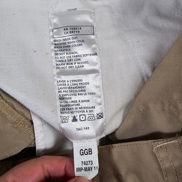 511 Tactical Cargo Pants Mens 38x34 (Fits 34x33) Taclite Pro Ripstop Utility - Picture 7 of 14